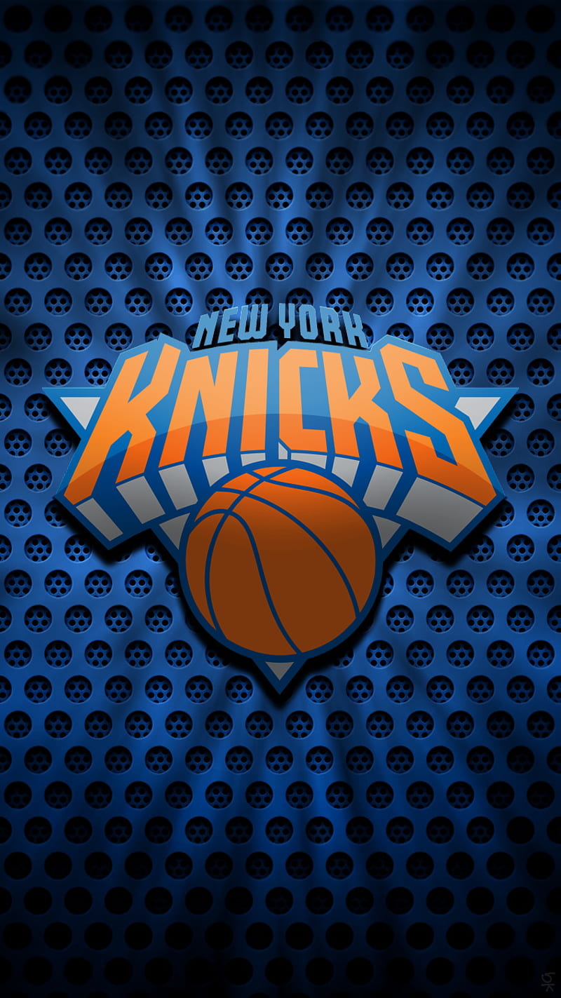 New York Knicks Abstract Bg Logo 1920×1080 Wallpaper