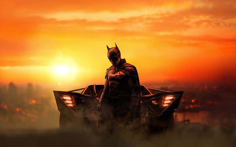 Download wallpaper 1920x1080 the batman, 2022 movie, full hd, hdtv