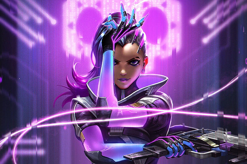 90 Sombra Overwatch HD Wallpapers and Backgrounds