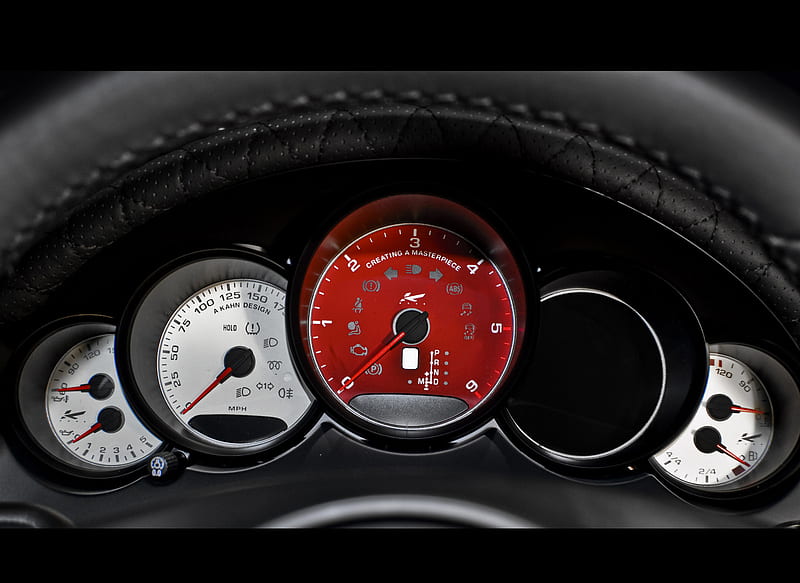 2012 Project Kahn Porsche Cayenne Wide Track Instrument Cluster, car, HD wallpaper