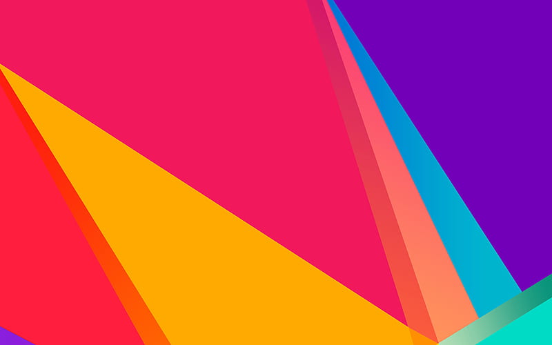 material design, rainbow, triangles, abstract art, geometry, lines, geometric shapes, lollipop, creative, strips, colorful backgrounds, HD wallpaper