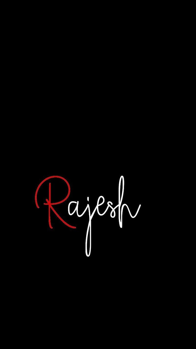 Rajesh Name, red r, rajesh, HD phone wallpaper | Peakpx