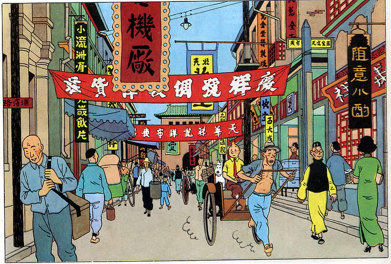 Tintin, tin, co, HD wallpaper