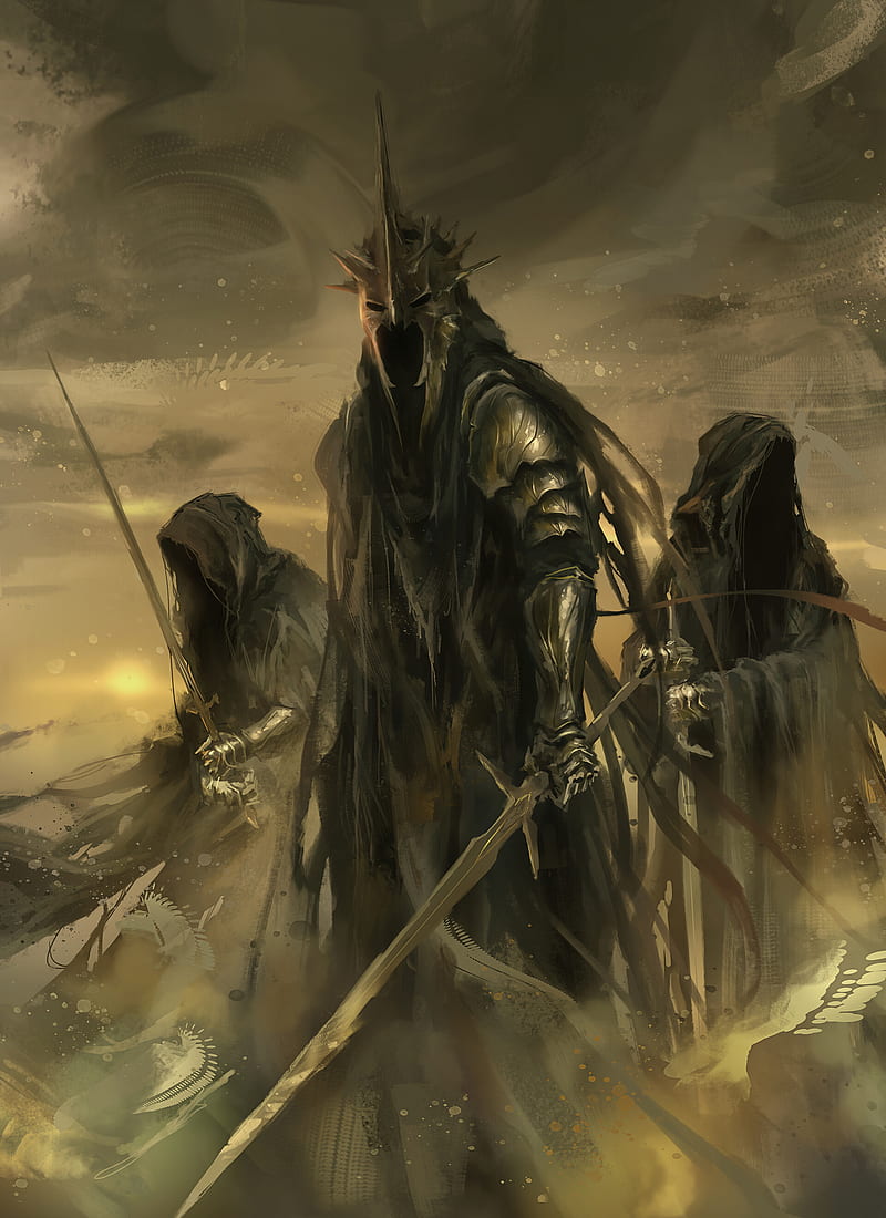 The witch King, lord of the rings, mordor, ring wraiths, sauron, the one  ring, HD phone wallpaper | Peakpx