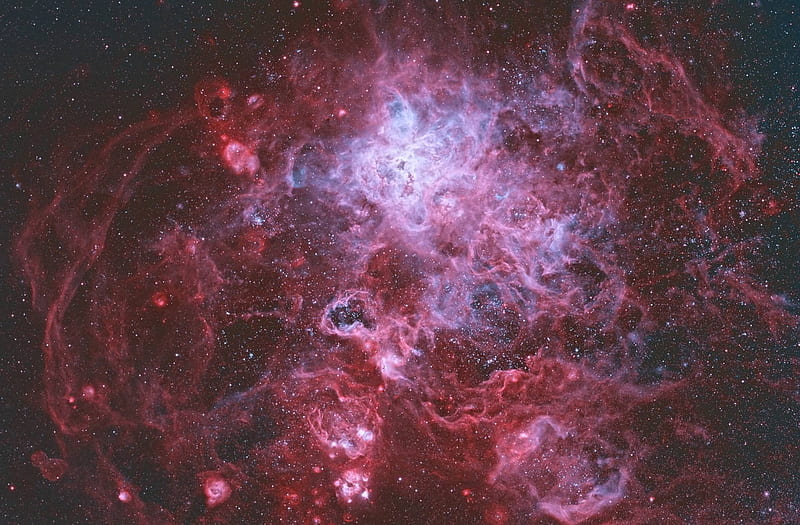 The Tarantula Nebula, stars, cool, nebula, space, fun, galaxies, HD wallpaper