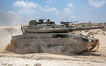 Merkava Mk4, modern Israeli tank, main battle tank, Israel, HD ...