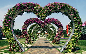 923 Background Flower Gate Pics - MyWeb