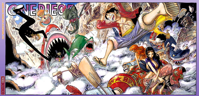 [One Piece] Fishman Battle Royale, manga, japanese, anime, one piece ...