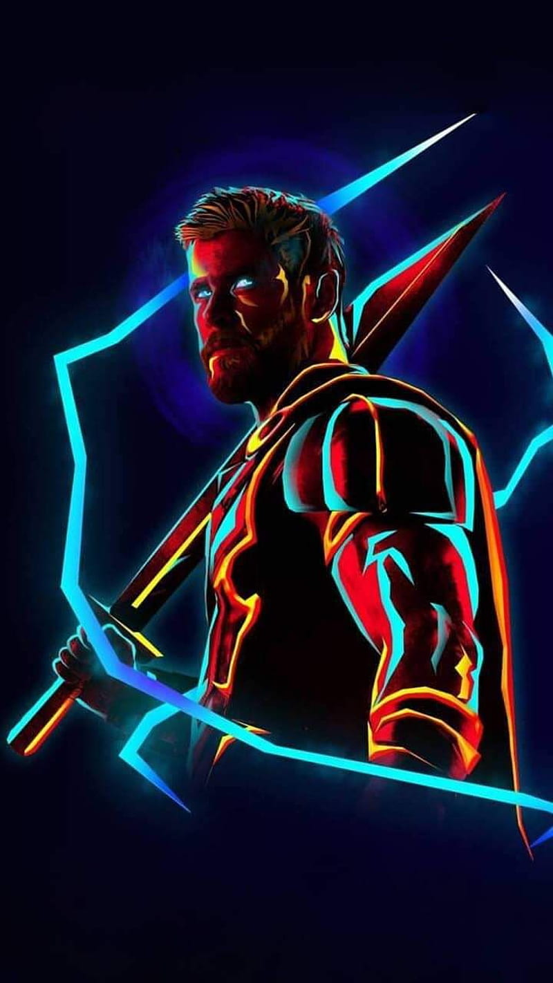 Thor, god of thunder, marvel studios, HD phone wallpaper