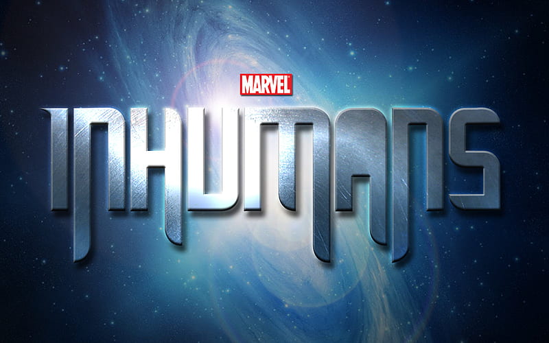 Inhumans, Logo, superhero television series, Marvel, HD wallpaper