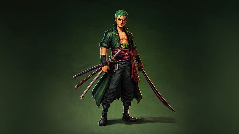 One Piece Roronoa Zoro, roronoa-zoro, one-piece, tv-shows, netflix, anime, artist, artwork, digital-art, artstation, HD wallpaper