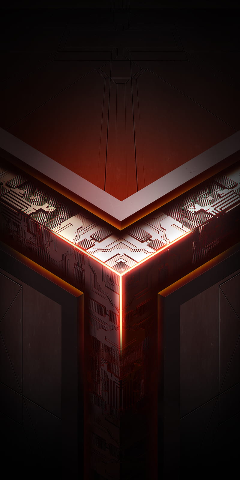 ROG Phone, asus, gaming, android, stoche, background, technology, HD phone wallpaper