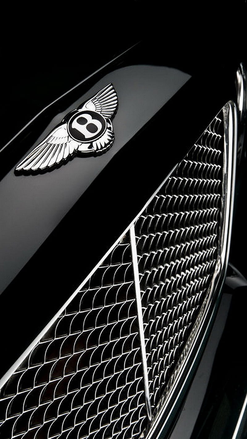 Bentley Grill, car, logo, bentley logo, HD phone wallpaper | Peakpx