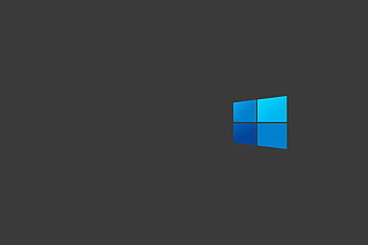 Windows 10, grid, logo, dark background, Windows logo, Microsoft, HD ...