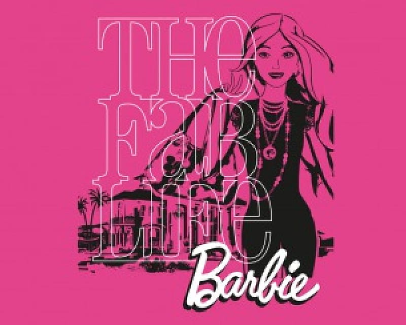 Barbie, Pink, Doll, Cartoon, Toy, Girl, HD wallpaper