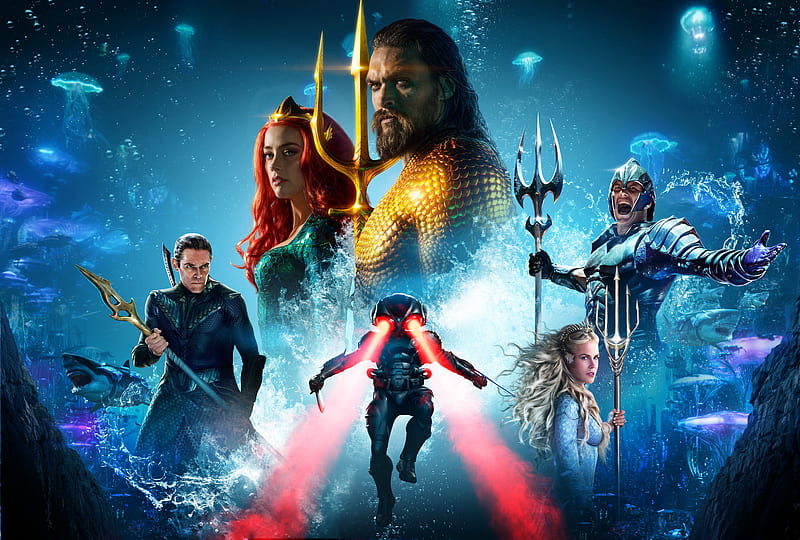 Poster of Aquaman, HD wallpaper