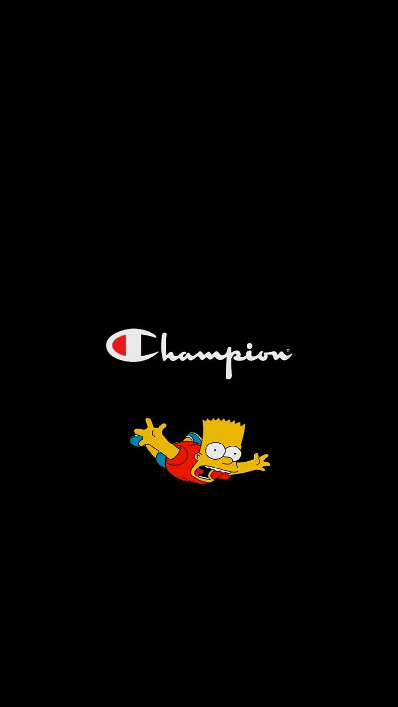 Champion bart cartoon logo HD phone wallpaper  Peakpx