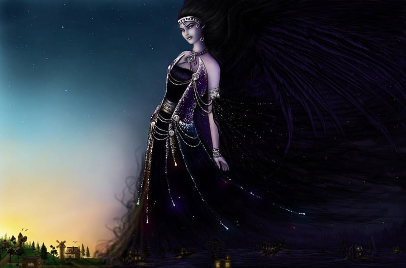 Nyx Goddess Of Night Symbols
