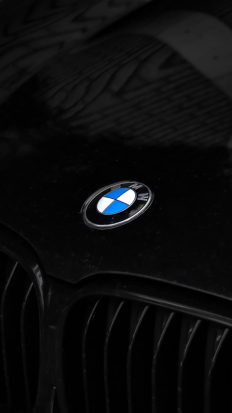 Black Lover, BMW Logo, HD phone wallpaper