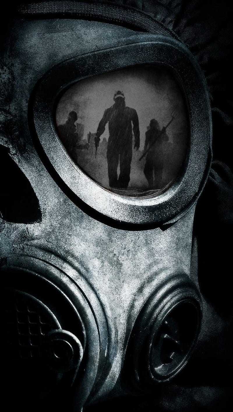 Gas Mask, dark, darkness, nuclear, other, HD phone wallpaper