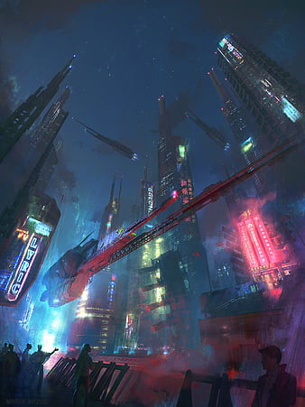 Sci Fi City Background Images, HD Pictures and Wallpaper For Free Download