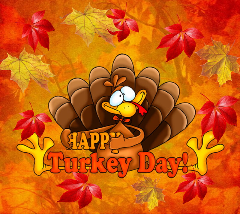 happy thanksgiving, autumn, turkey day, HD wallpaper