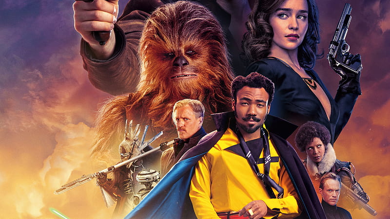 Solo A Star Wars Story 2018, solo-a-star-wars-story, 2018-movies, movies, chewbacca, emilia-clarke, HD wallpaper