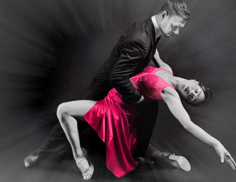 Tango and you, red, dance, dress, tango, HD wallpaper | Peakpx