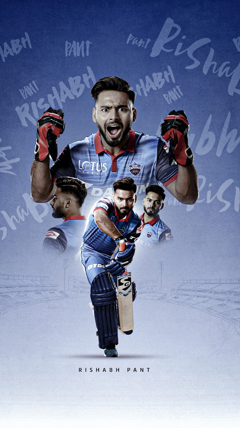 Rishabh Pant , batsman, delhi capitals, dilli, indiancricketteam, ipl, keeper, player, rishabh pant, team, HD phone wallpaper