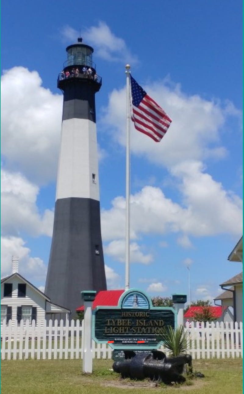 Tybee Island Light, light station, lighthouse, HD phone wallpaper