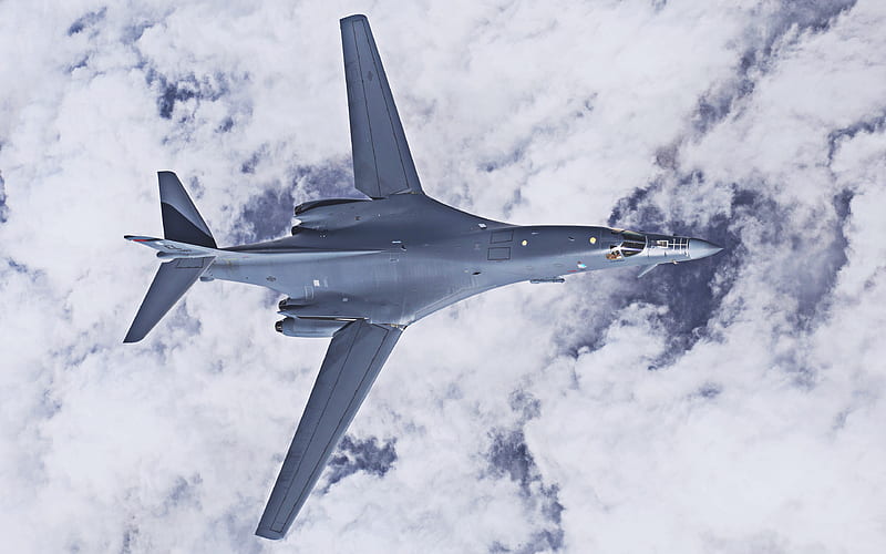 Rockwell B-1 Lancer, bomber, B1-B Bomber, US Army, combat aircraft, Rockwell International, HD wallpaper