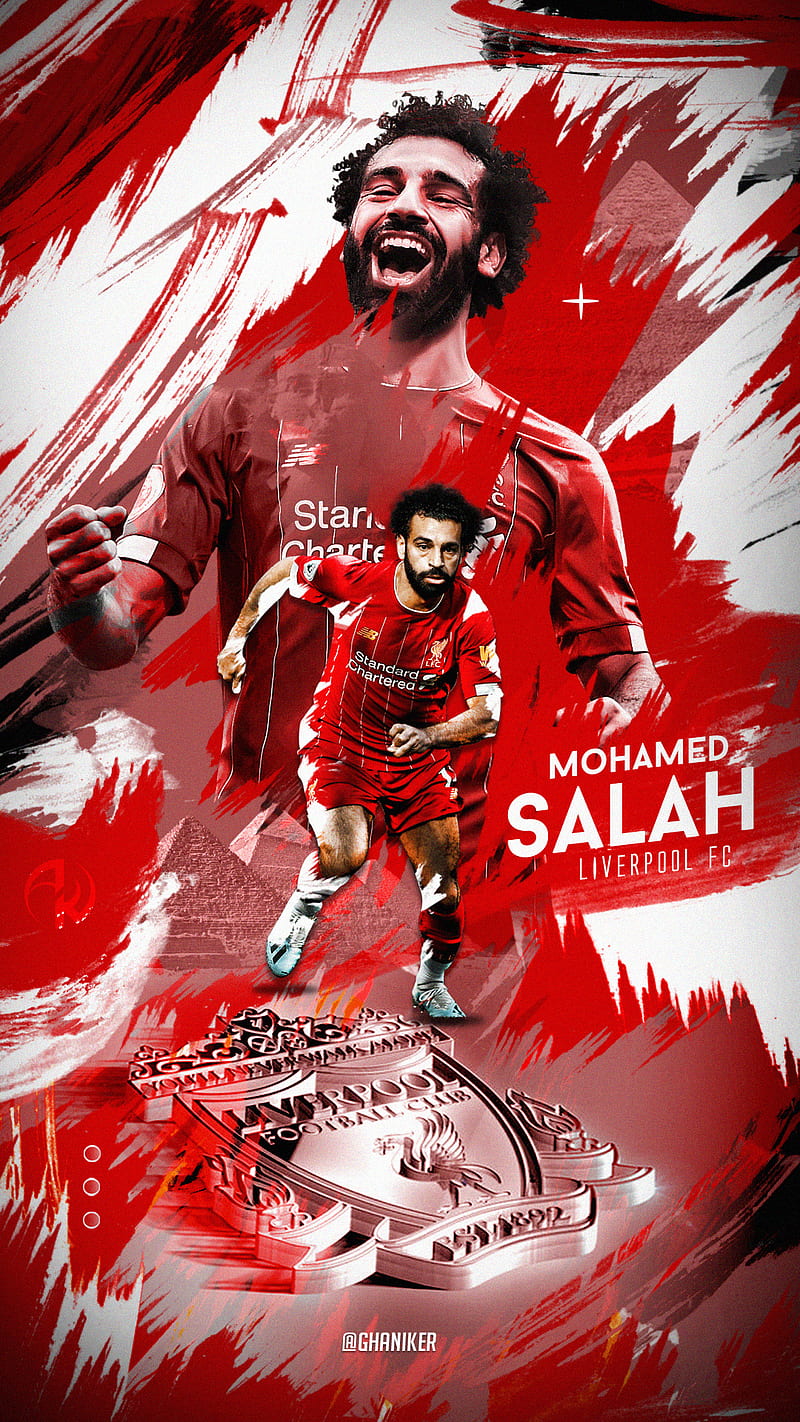 Mohamed Salah, liverpool, mo salah, salah, soccer, ynwa, HD phone wallpaper