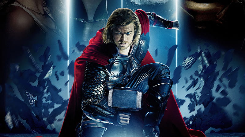 Thor, Chris Hemsworth, Marvel Comics, HD wallpaper