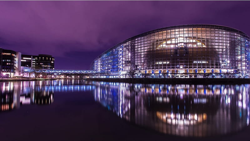 The European Parliament Strasbourg F, HD wallpaper