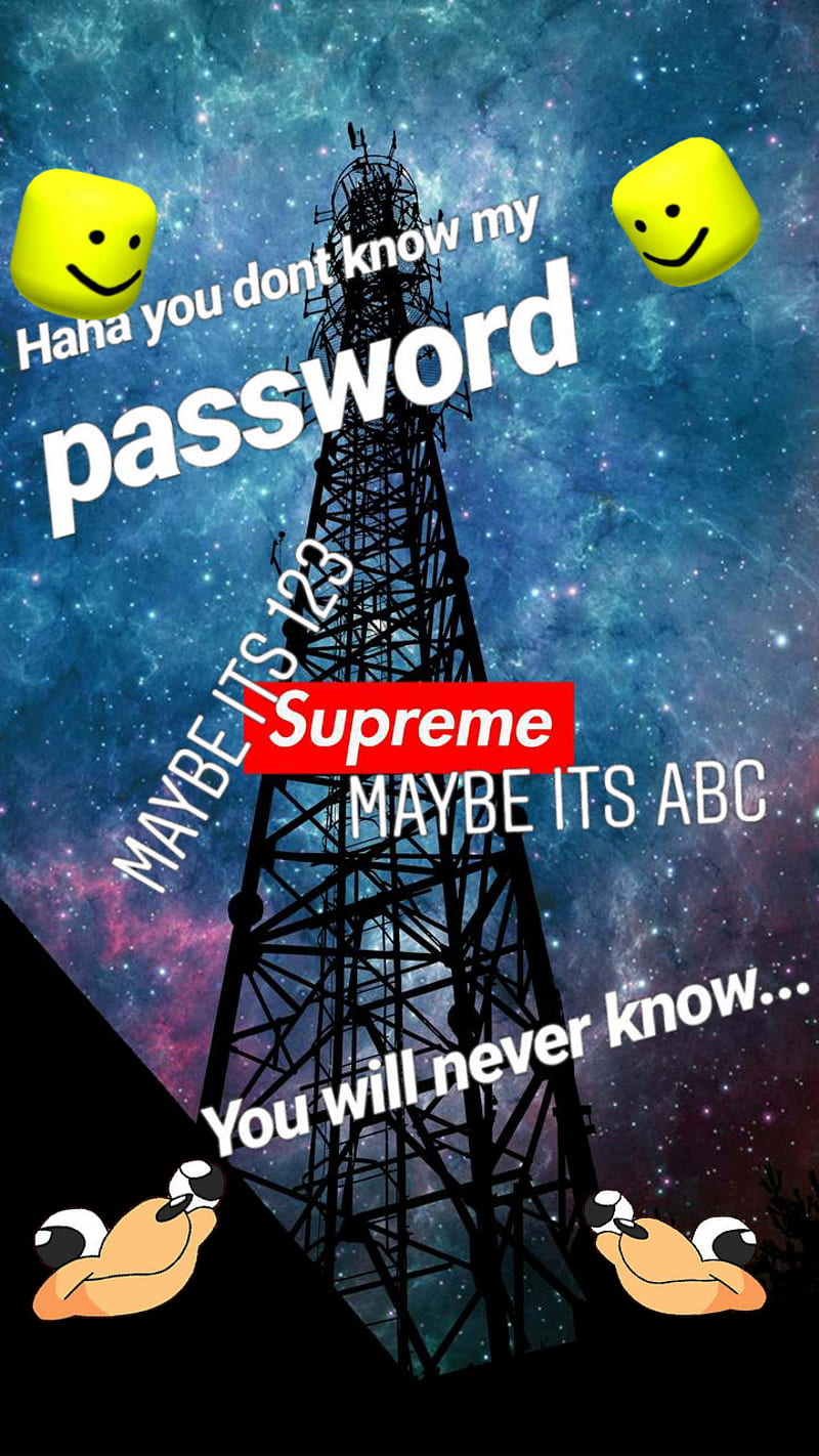 Meme supreme, dont, night, space, touch, HD phone wallpaper | Peakpx