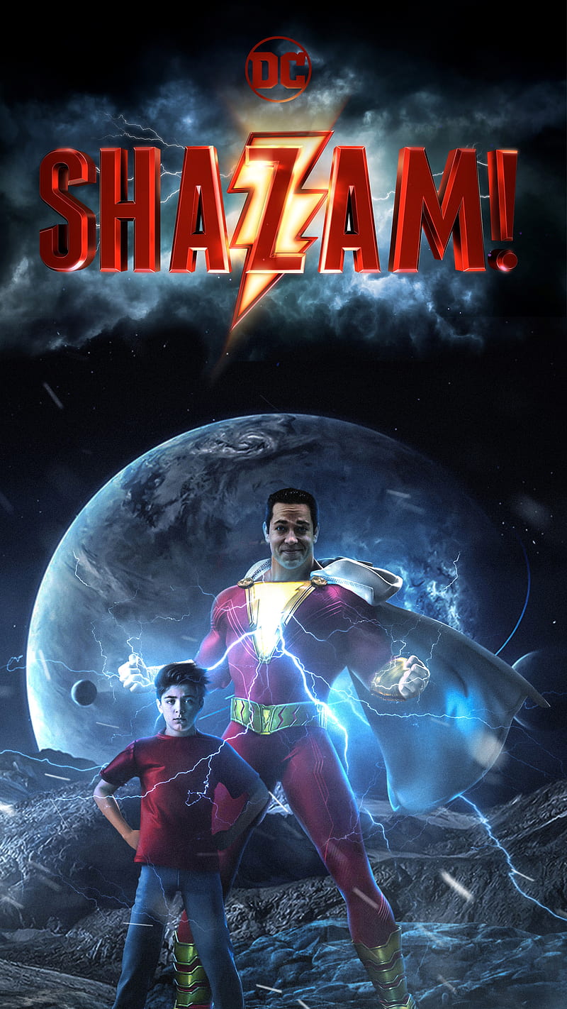 Shazam, heros, dc, comics, HD phone wallpaper | Peakpx