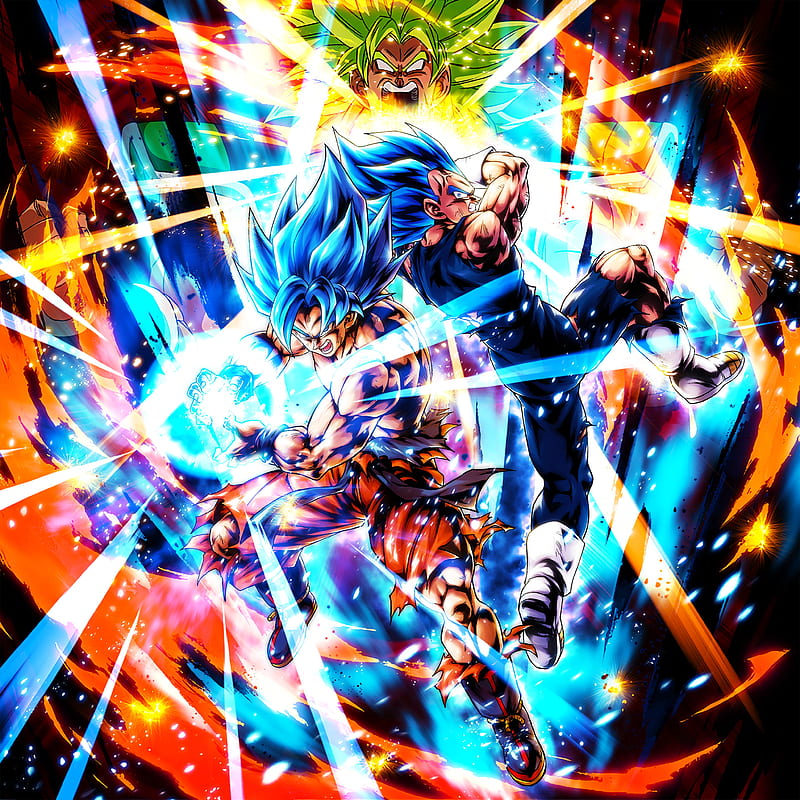 John - PUR Legends Limited Sparking Super Saiyan God SS Goku & Vegeta + PC + Phone Version! #DBLegends #DragonBallLegends / Twitter, HD phone wallpaper