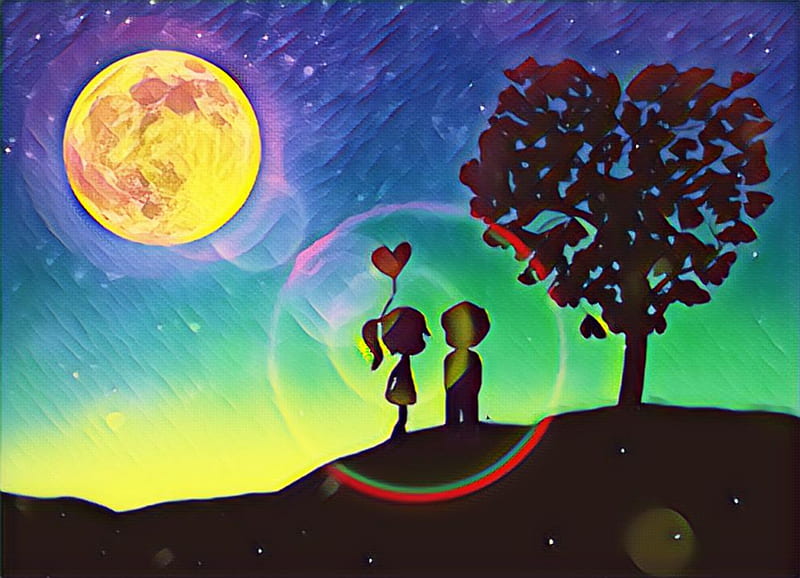 Share More Than 130 Oil Pastel Drawing Love Couple Latest Vn