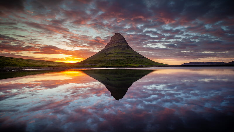 Earth, Kirkjufell, Iceland, HD wallpaper