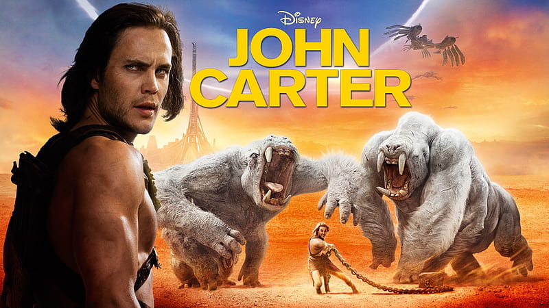 Movie, John Carter, Taylor Kitsch, HD wallpaper