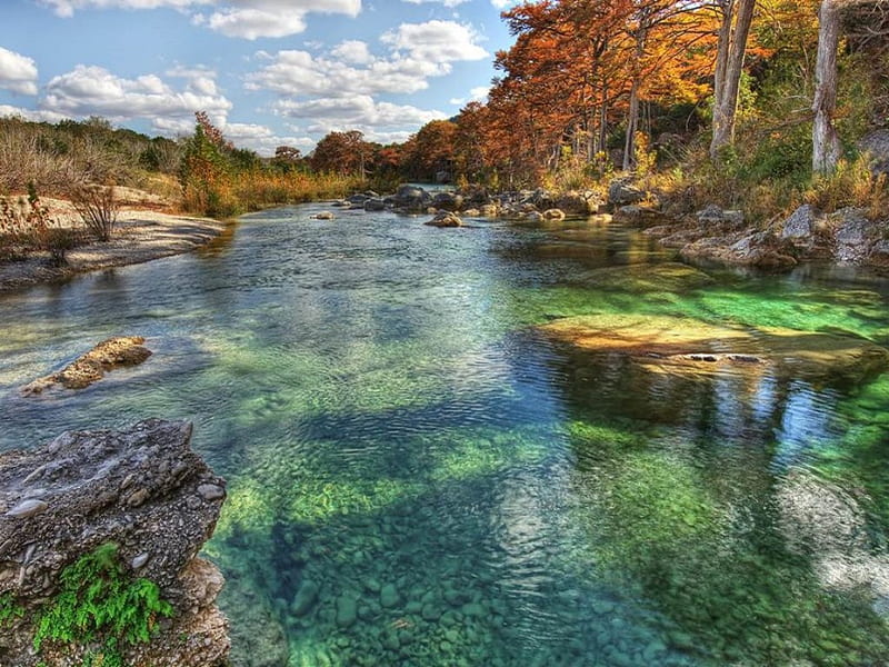 free download  Emerald River State Park, Oregon, oregon, rock, shine, shadow, emerald, park, HD 