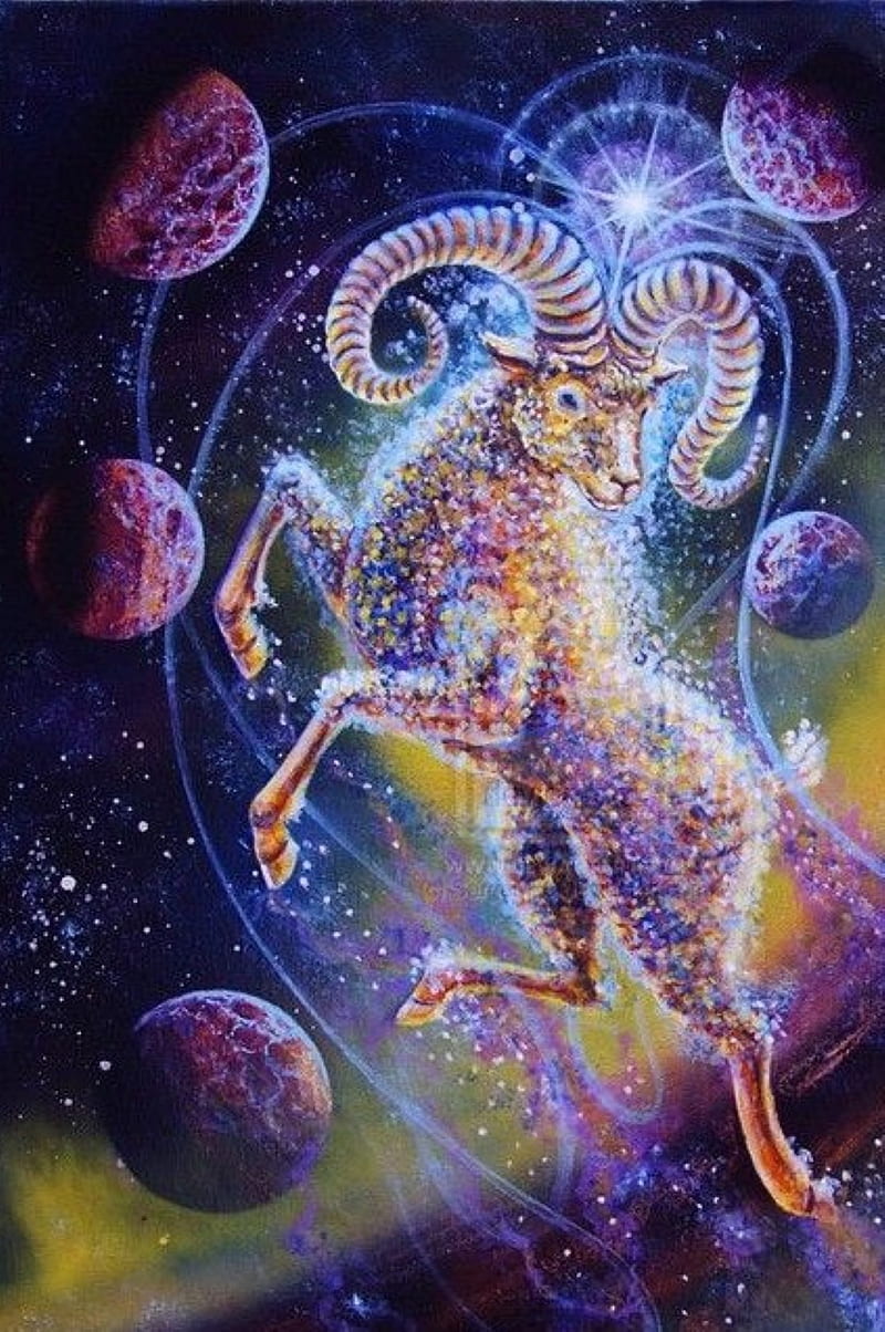 aries horoscope wallpaper