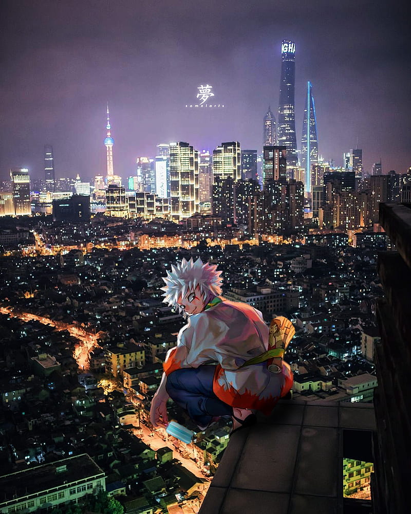 Rooftop girl - MitchKou - Digital Art, People & Figures, Animation, Anime,  & Comics, Anime - ArtPal