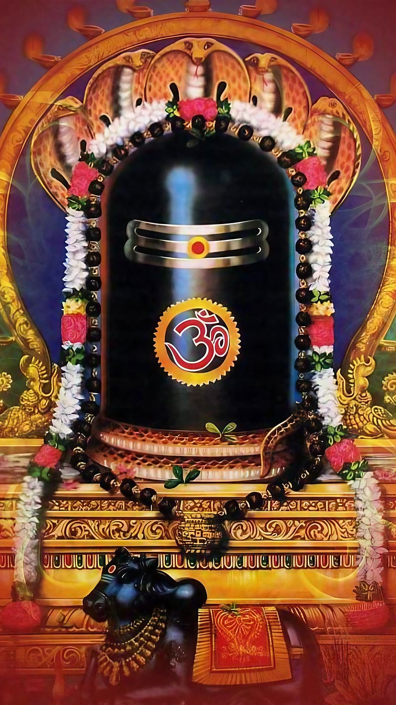 Shiva Lingam, Temple, shivling , lord shiva temple, god, mahadev, HD phone wallpaper
