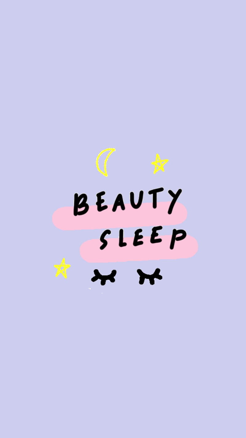 beauty sleep, aesthetic, cute, HD phone wallpaper