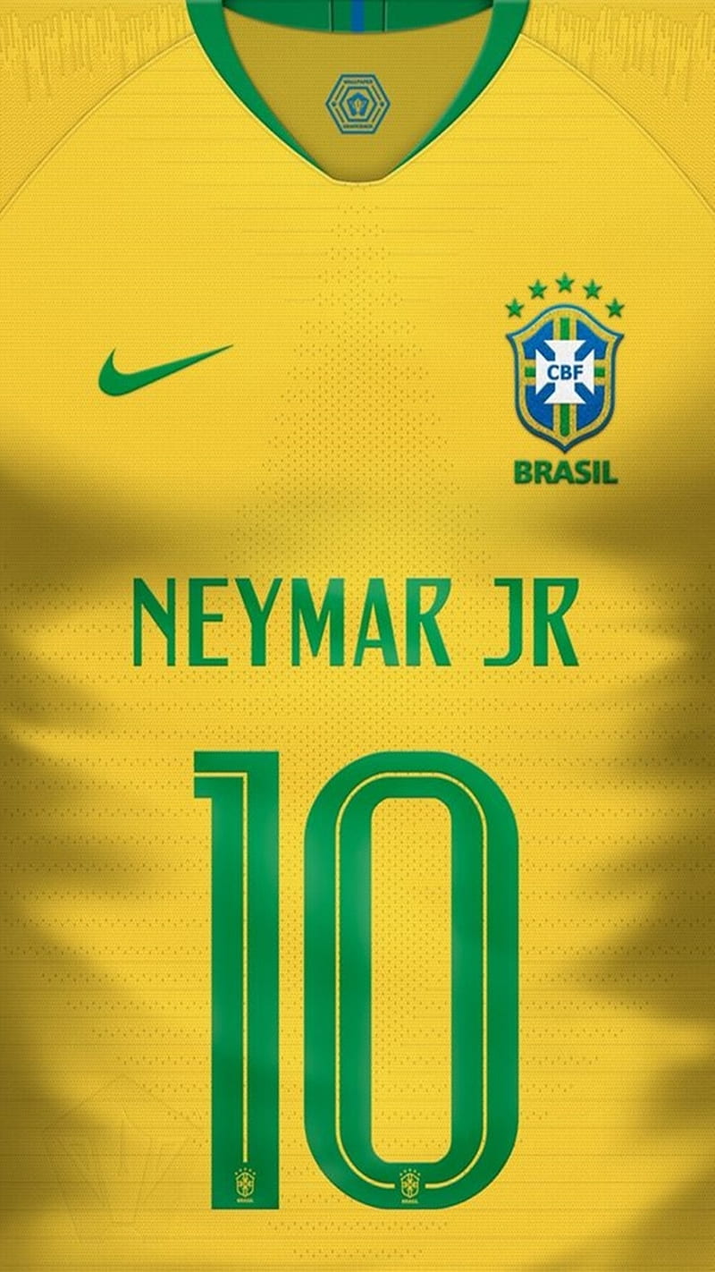 NEYMAR BRAZIL KIT, 10, brazil, nike, HD phone wallpaper