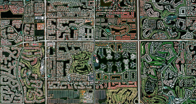 Boca Raton residences, Boca Raton, USA, Palm Beach County, Florida, HD wallpaper