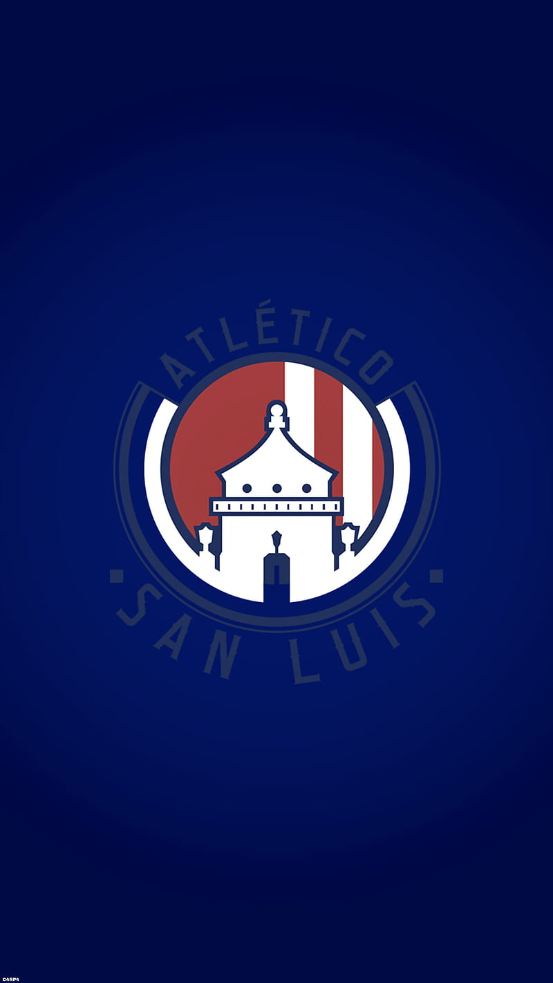 Atletico de San Luis, atleti, football, ligamx, logo, san luis, soccer, HD phone wallpaper