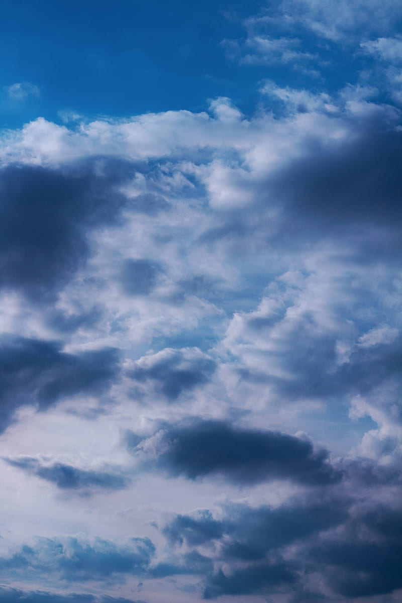 White clouds and blue sky during daytime, HD phone wallpaper | Peakpx