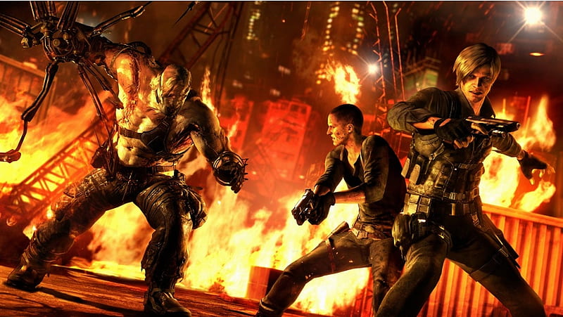 Ustanak Battle Resident Evil 6, HD wallpaper